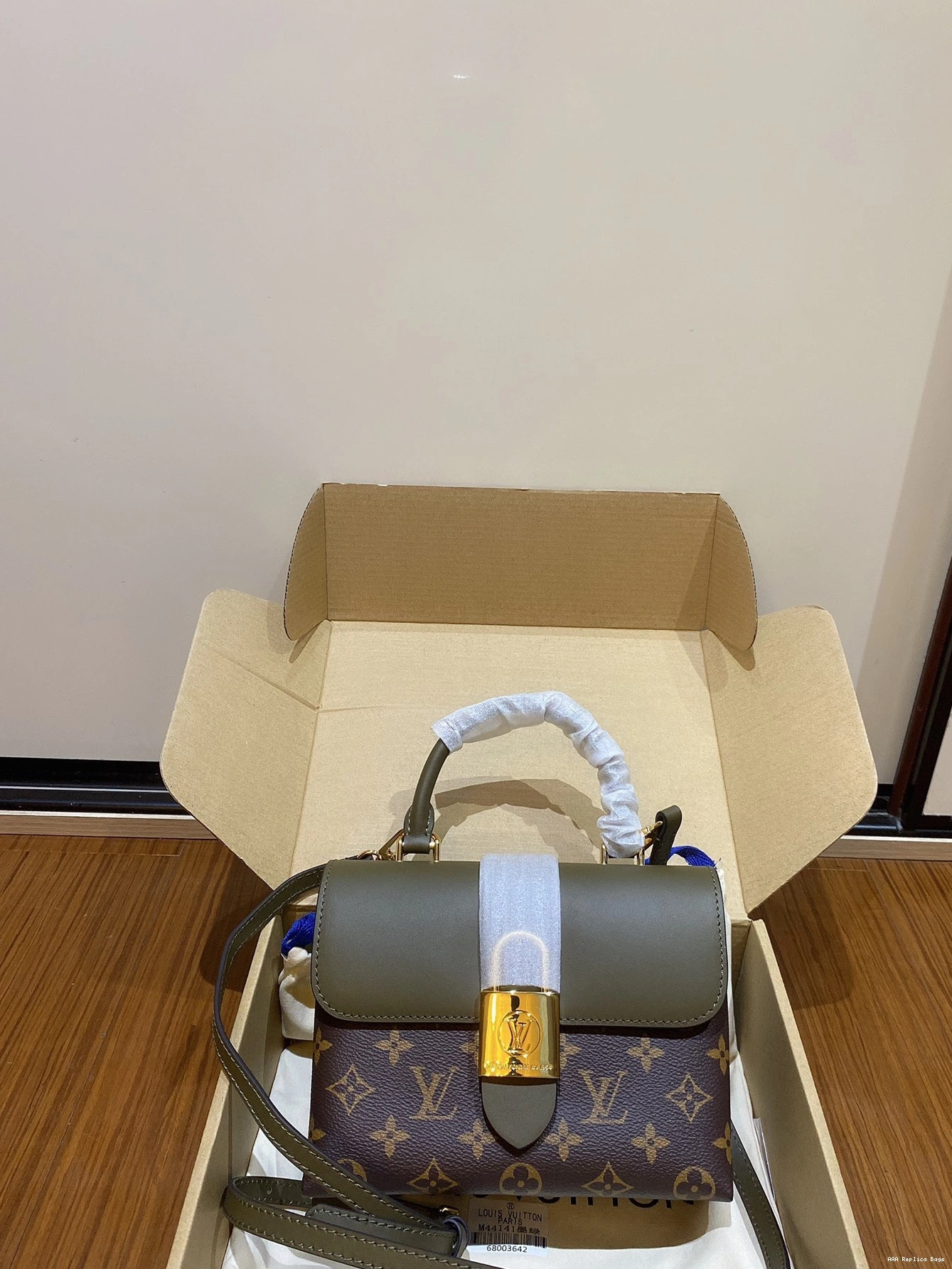 Aaa replica bags VUITTON BB LOCKY LOUIS 0806